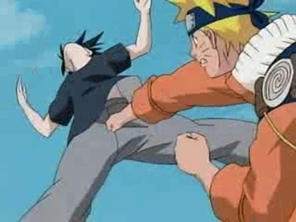 Sasuke vs naruto