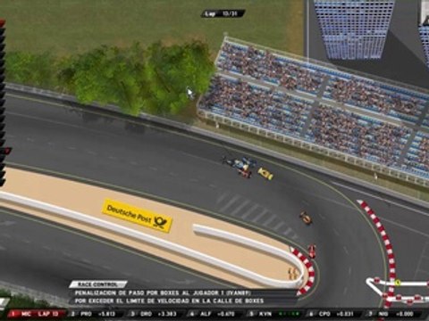 2º GP Norisring. Legends F1 MRO