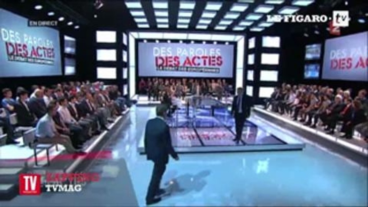 Son micro resté ouvert, David Pujadas s'énerve sur France 2