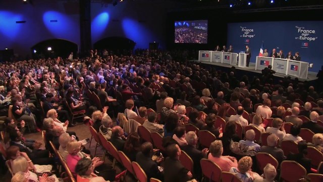 Européennes : Meeting National - Jean-François Copé