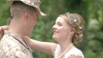 Best Wedding present ever : Marine Surpises his sister on her wedding day