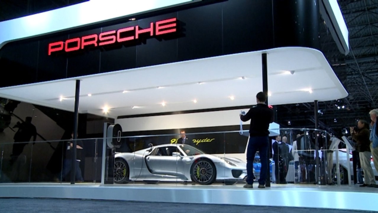 Porsche auf der New York Autoshow 2014