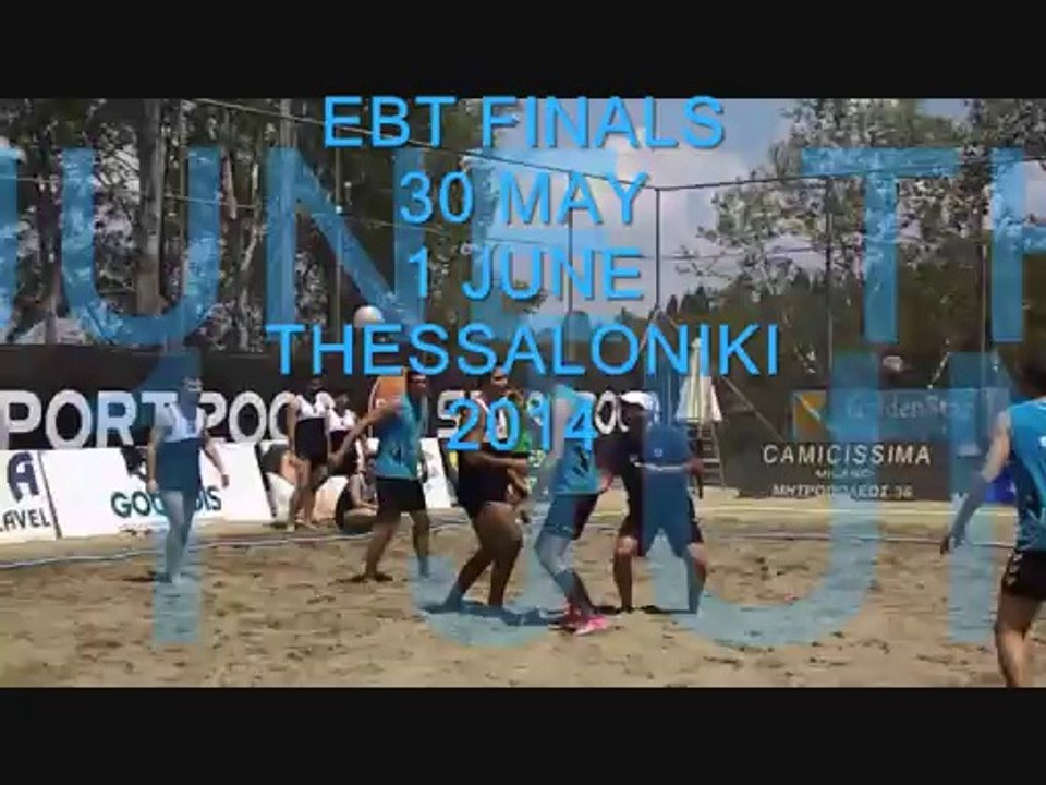 Thessaloniki EBT Finals 2014 - Promo