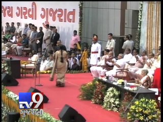 Four new ministers gets entry in Anandiben Patel's cabinet - Tv9 Gujarati