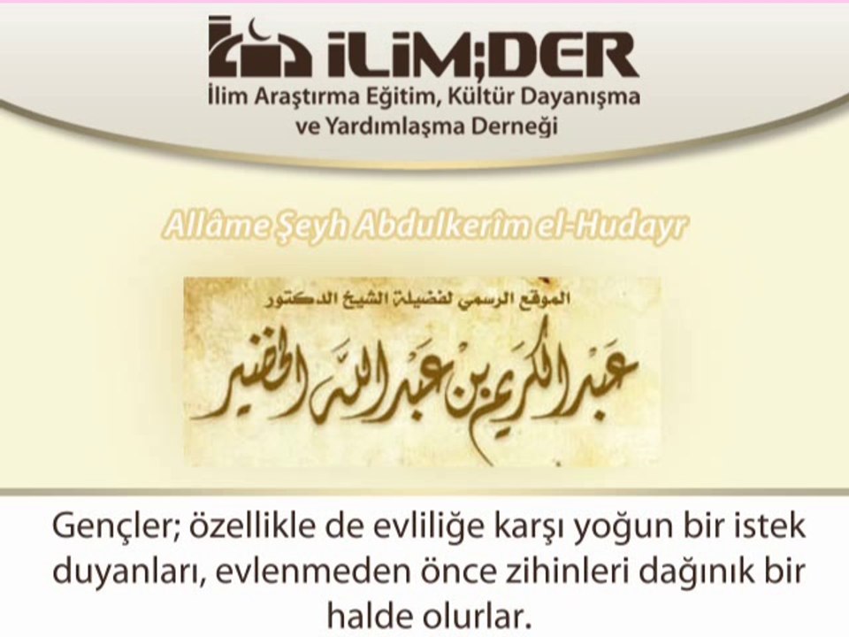 Evlilik İlim Talebeliğine Takdim Edilir mi?