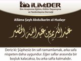 Safı Doldurmak İçin Namazda Yürümek