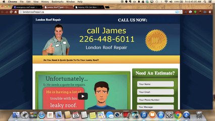 London ON SEO - Yahoo Ranking Example