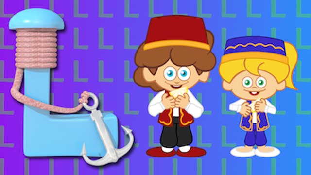 L Harfi - ABC Alfabe SEVİMLİ DOSTLAR Eğitici Çocuk Şarkıları (Türkçe Çizgi Film - Klip)