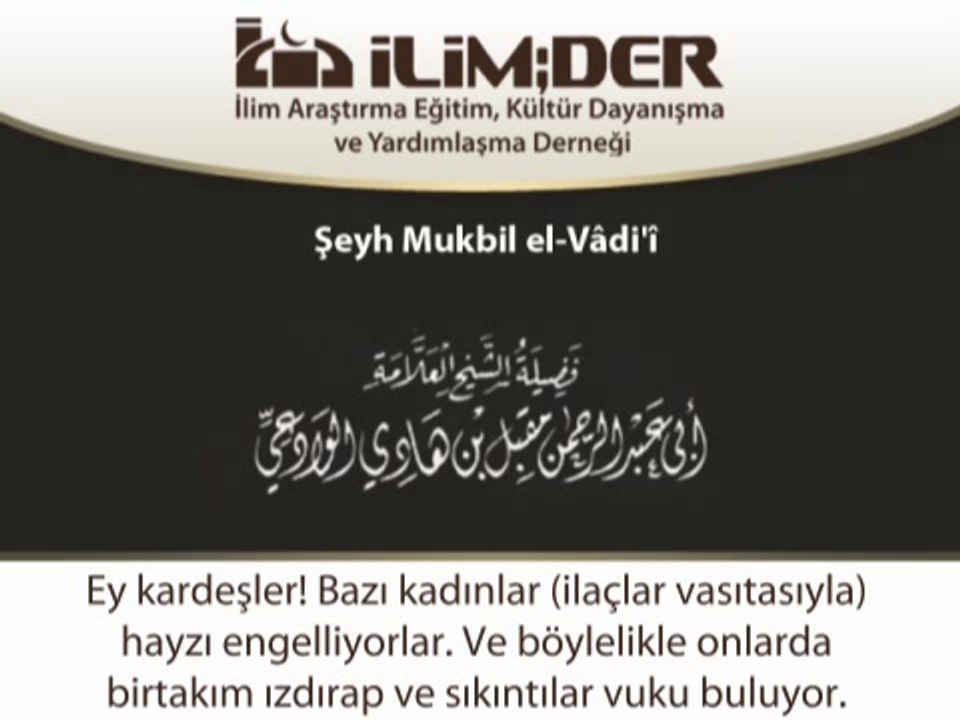 Hayız Önleyici Hap Kullanmanın Hükmü