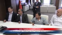 STK TEMSILCILERINI AGIRLADI