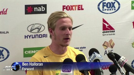 Australia's Socceroos train ahead of World Cup