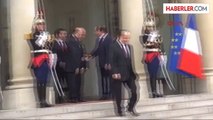 Fransa Cumhurbaşkanı Hollande, Barzani ile Görüştü