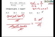 Permütasyon çözümlü sorular 10. sınıf matematik ekol hoca örnek sorular