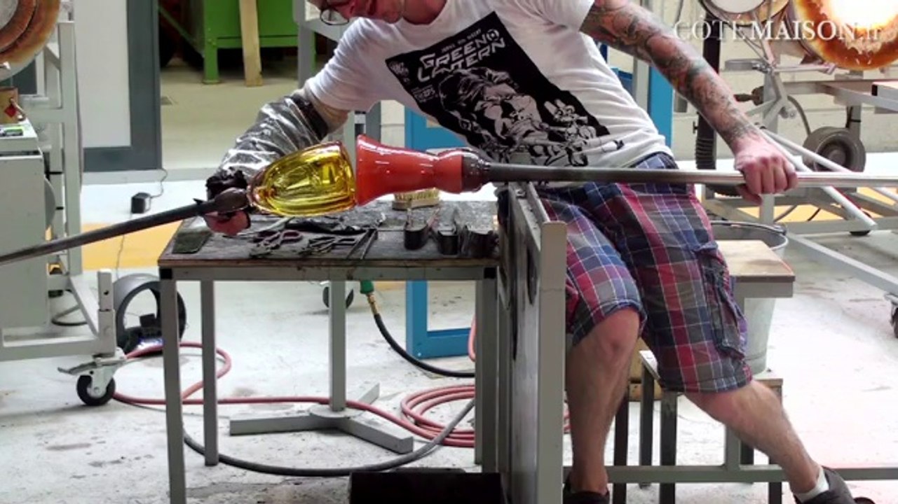 Magie design des souffleurs de verre