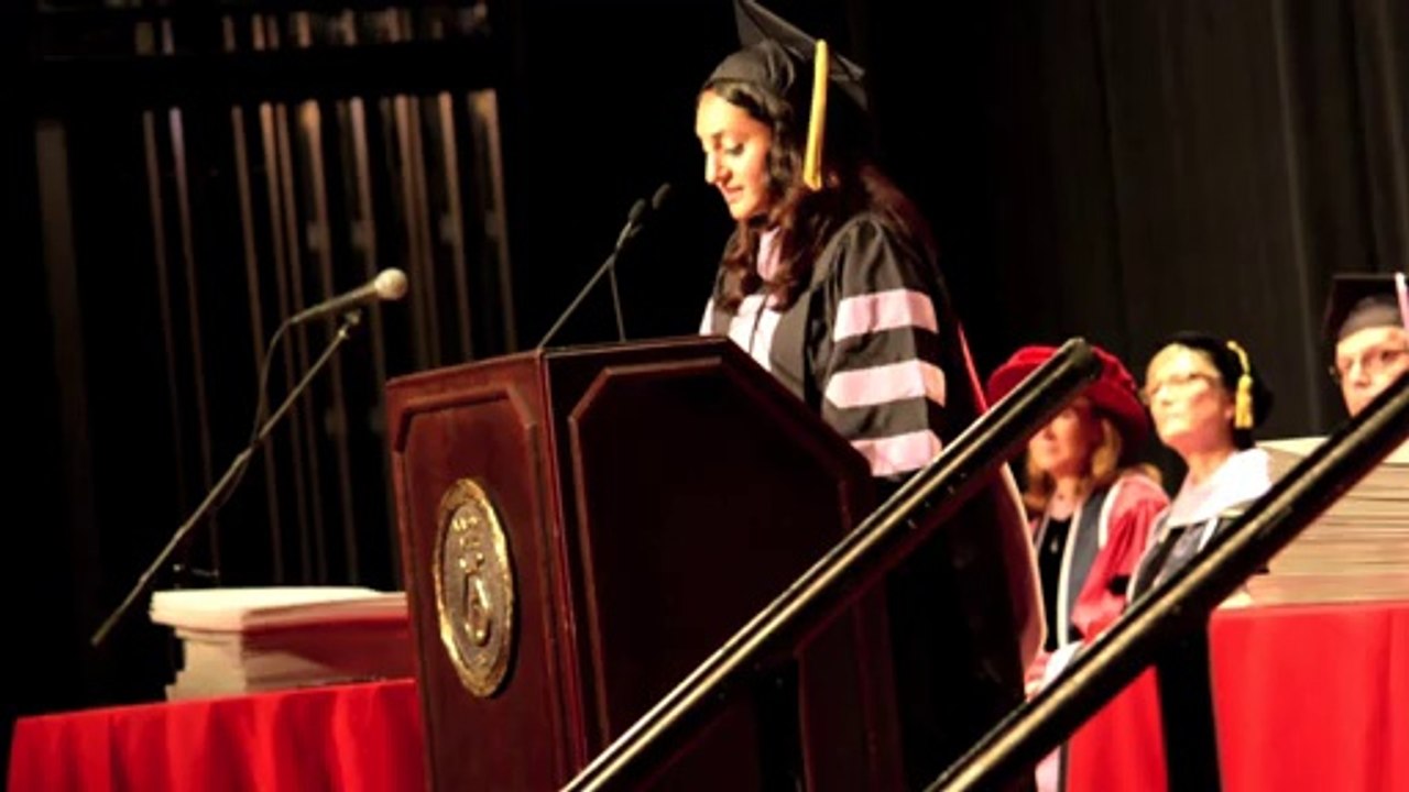 Temple Dental keynote address Reem Shafi class of 2014