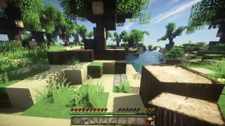 PLANE CRASH! - Minecraft Beautiful Survival Island - Ep.1