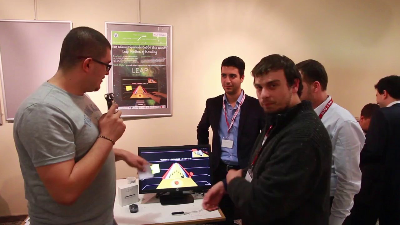 A 3D Game Controlled by Leap Motion System - III. Genç Beyinler Yeni Fikirler