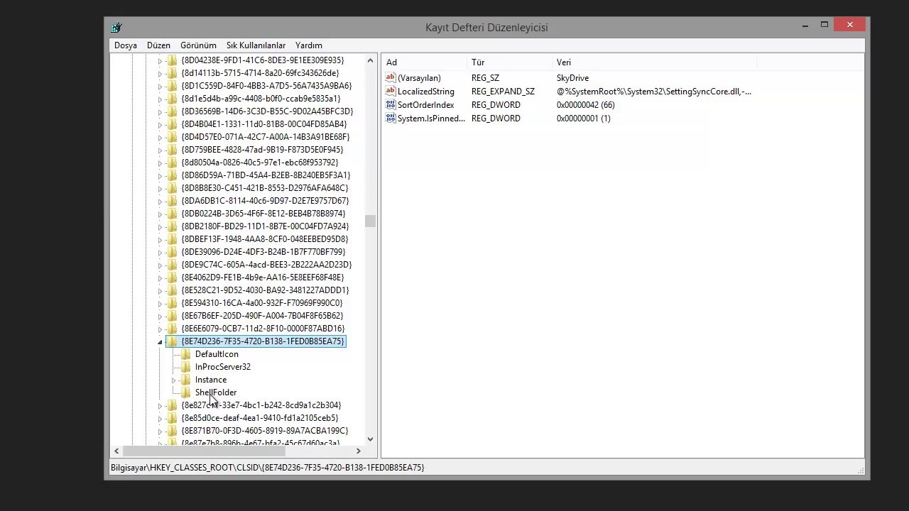 Windows 8.1 Sağ Tıklama Kilitlenme ve Donma Sorunu Çözümü