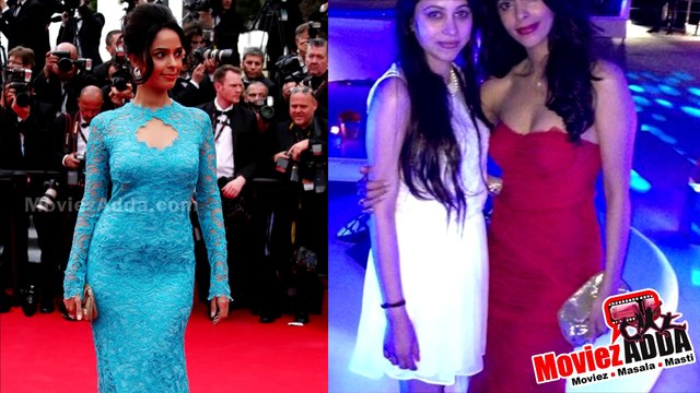 Mallika Sherawat Goes BLUE For Cannes 2014 - HOT