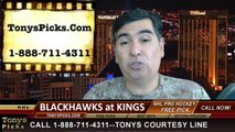 NHL Playoff Odds Game 3 LA Kings vs. Chicago Blackhawks Pick Prediction Preview 5-24-2014