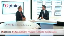 Budget militaire : François Hollande dans la nasse