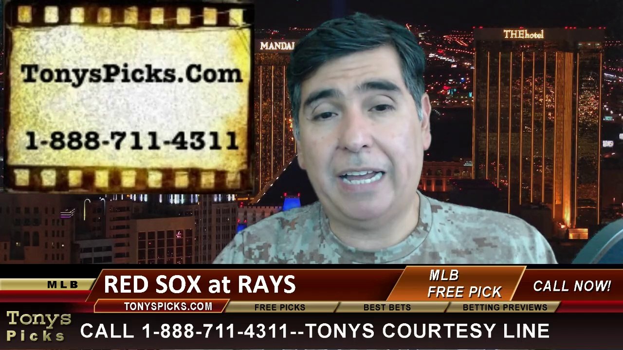 Tampa Bay Rays vs. Boston Red Sox Pick Prediction MLB Odds Preview 5-23-2014