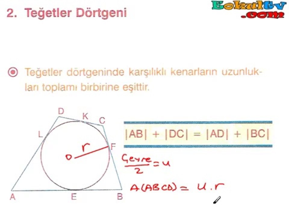 Çemberde Uzunluk Konu Anlatımı 11. Sınıf Geometri Ekol Hoca