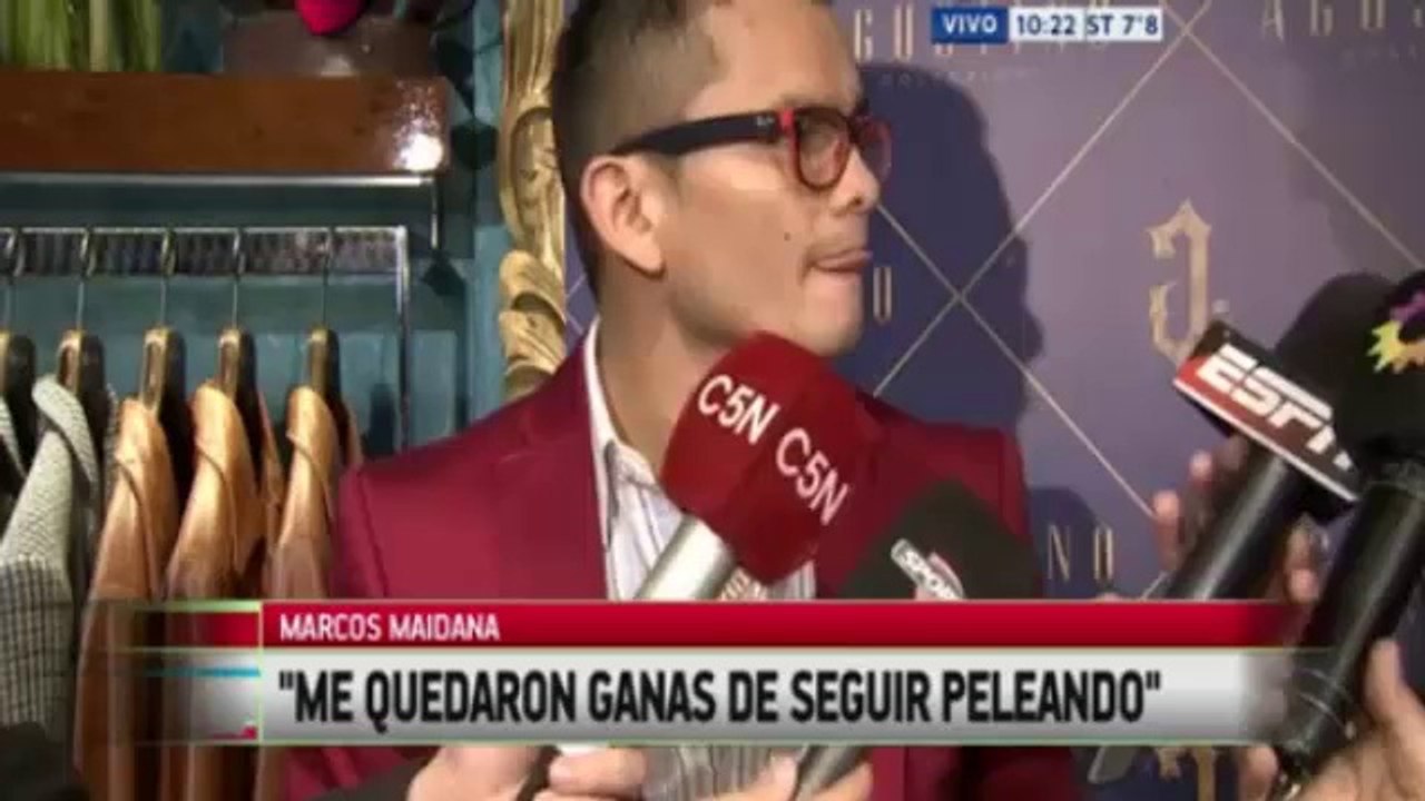 Marcos Maidana: Solo quiero pelear con Floyd Mayweather