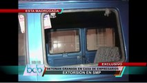 Extorsionadores mantienen aterrados a vecinos de San Martín de Porres (1/3)