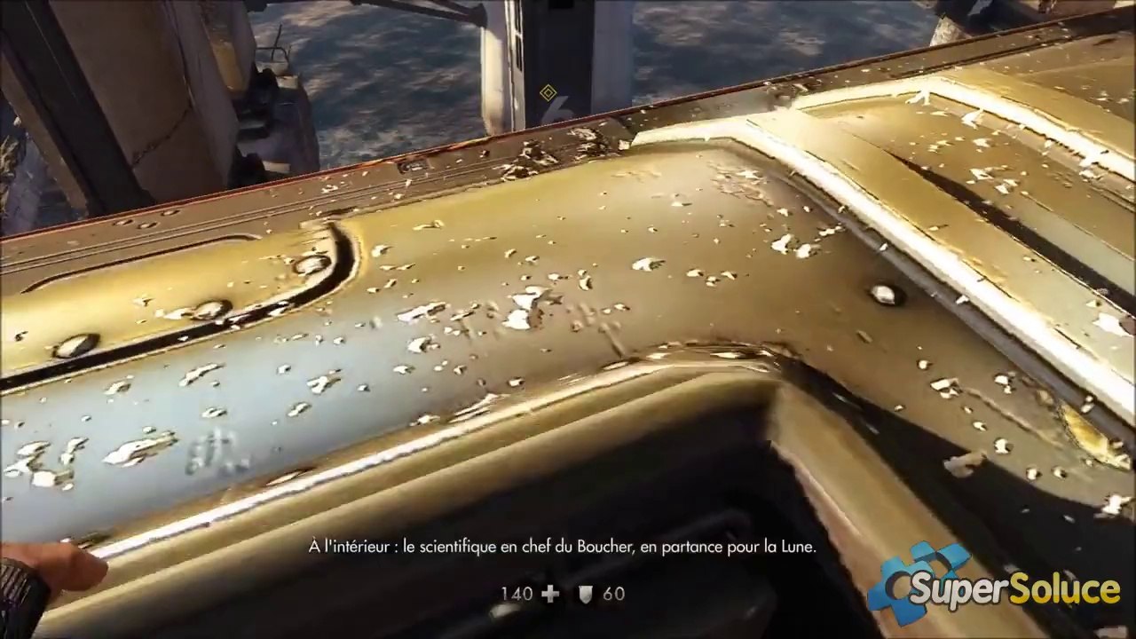 Soluce Wolfenstein : The New  Order - Les objets du chapitre 12