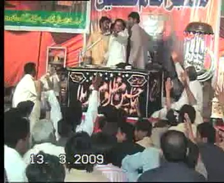 Zakir Naheed Abbas jug yadgar majlis jalsa Qazi at Multan