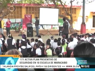 Activan operativo de seguridad en 10 escuelas de Maracaibo