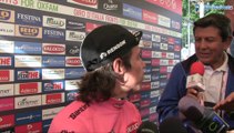 Rigoberto Uran, maillot rose de la 13e étape du Tour d'Italie - Giro d'Italia 2014