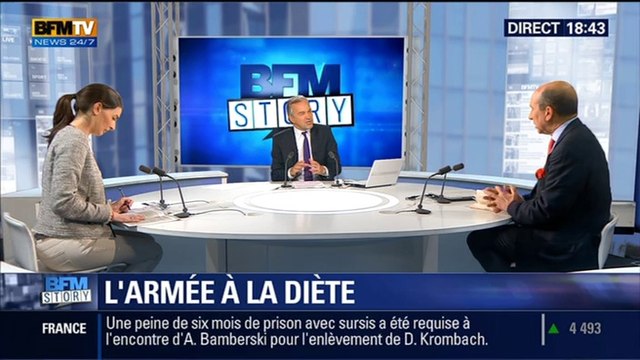 BFM Story: Loi de programmation militaire: Manuel Valls a-t-il bien fait de préserver l'armée d'éventuelles coupes budgétaires ? - 23/05