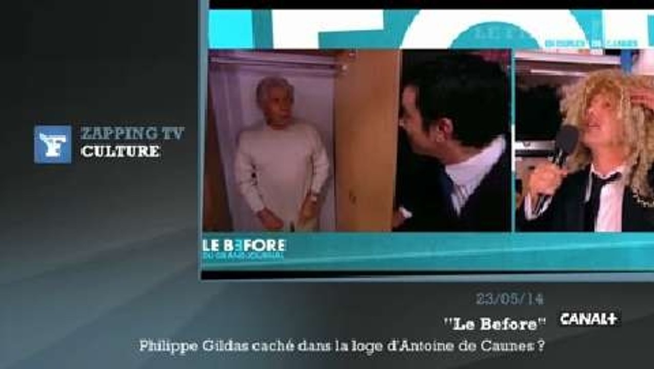 Zapping TV : Philippe Gildas «vit caché depuis 17 ans» dans la loge d’Antoine de Caunes