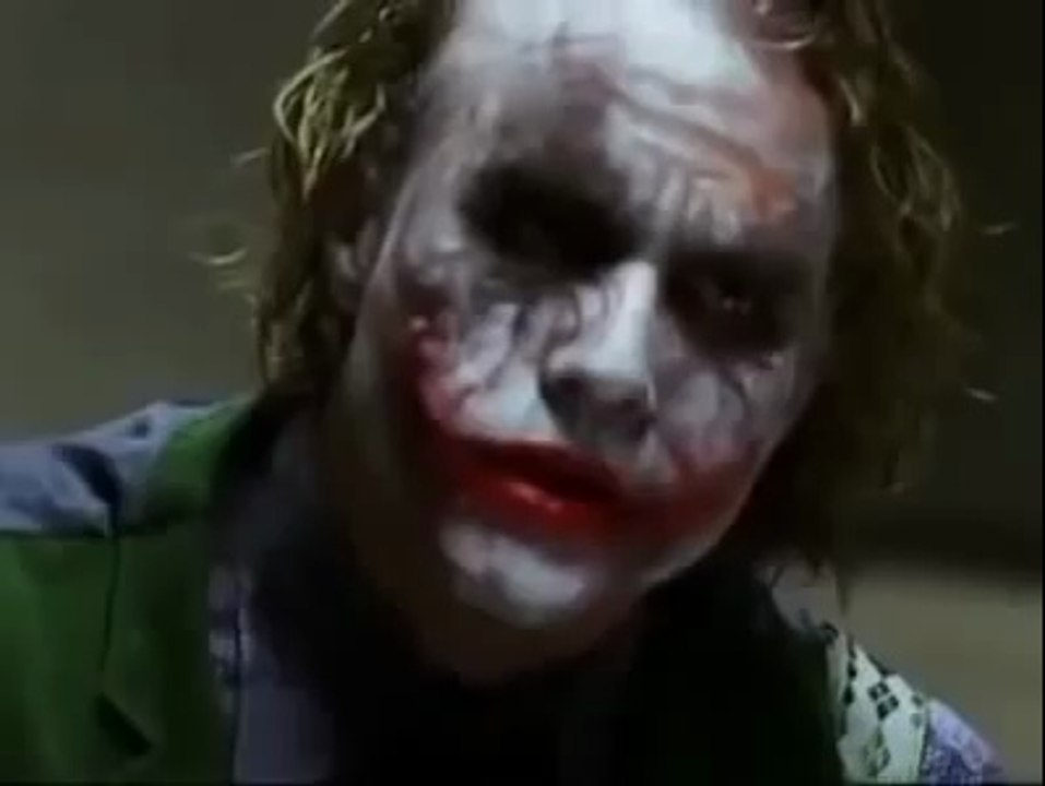 Joker - Batman The Dark Knight Sorgu Sahnesi.