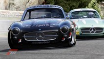 Supercars and sportcars racing drifting crashing with dance electro music - Mercedes 300 gullwing Forza Motorsport  - part 84 HD