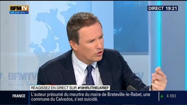 Nicolas Dupont-Aignan: L'invité de Ruth Elkrief – 23/05
