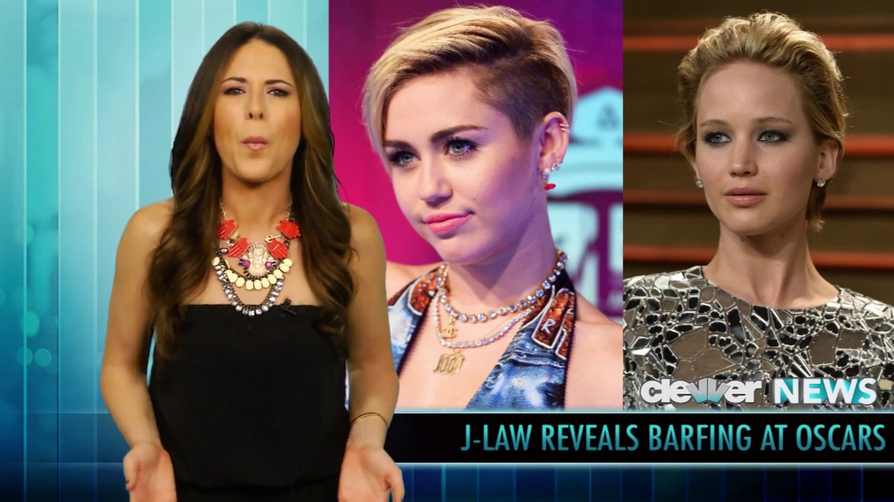 Jennifer Lawrence Reveals Vomitting at Oscars & Being a Potterhead - VIDEO