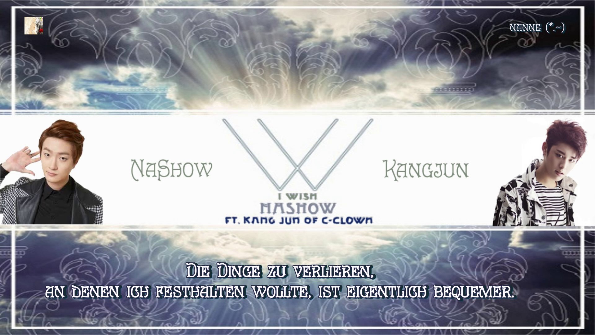 ⁣NaShow ft. Kangjun of C-Clown - I Wish k-pop [german sub]