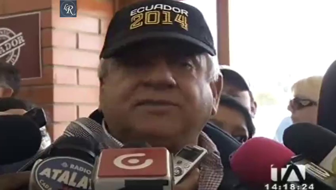 Rafael Correa almorzará con la Tri el lunes, Ecuador