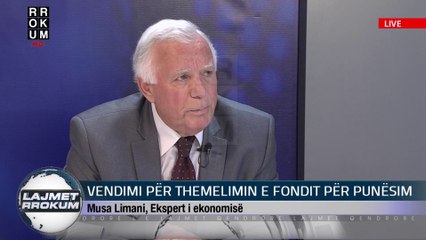 NE FOKUS: VENDIMI PER THEMELIMIN E FONDIT PER PUNESIM. NE STUDIO MUSA LIMANI