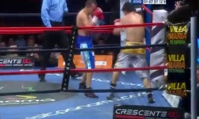 Omar Narvaez vs Antonio Garcia KO 4 WBO super flyweight title