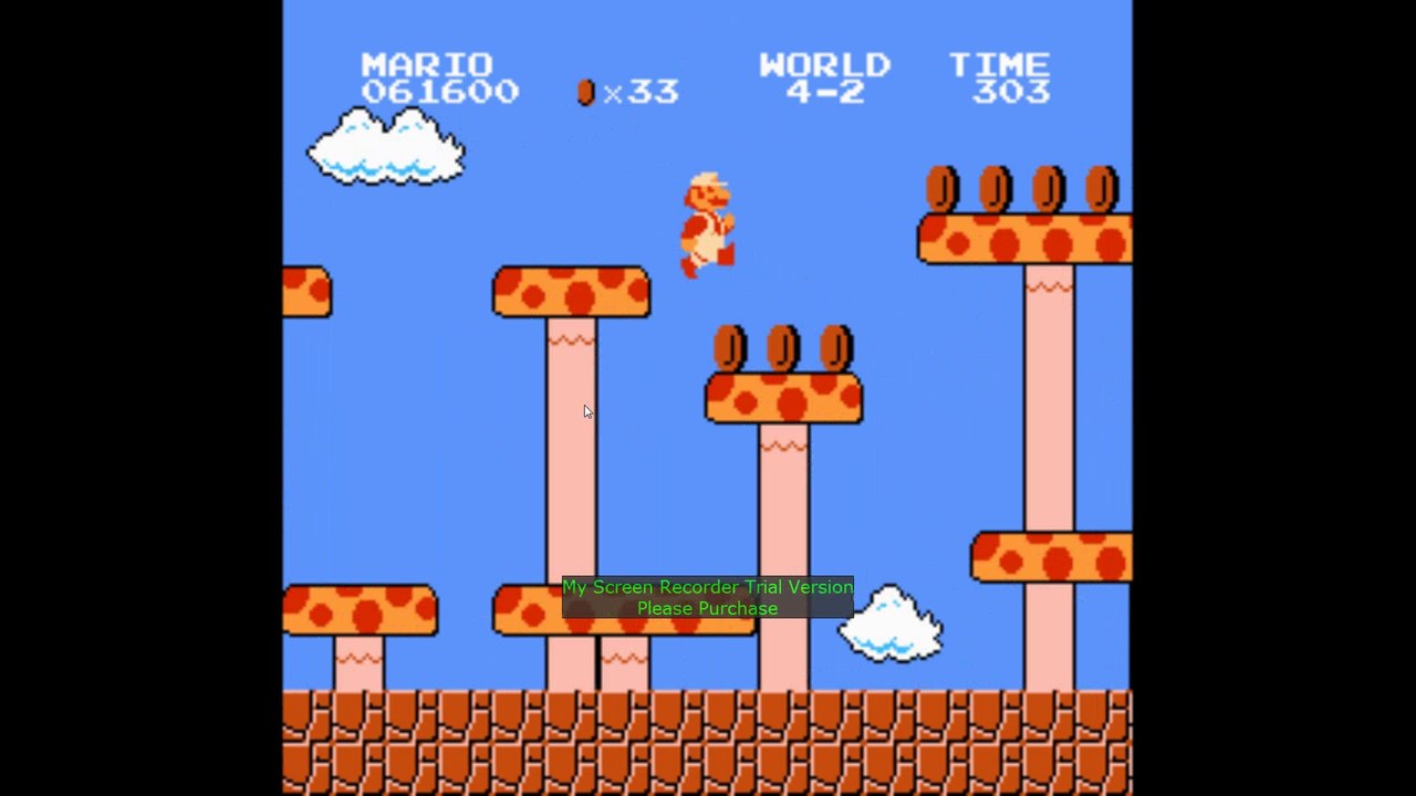 Super Mario Bros. Gameplay 2 (Game over on World 8-1)
