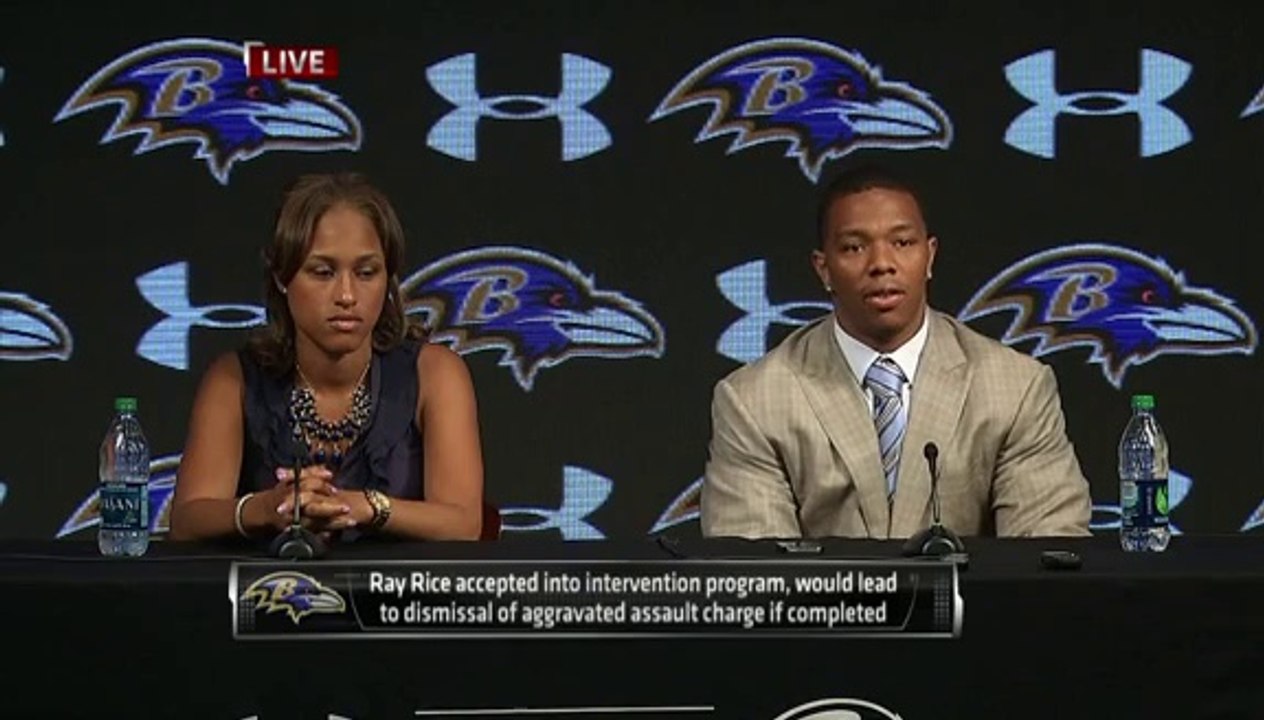 Ray Rice Apologizes For Incident