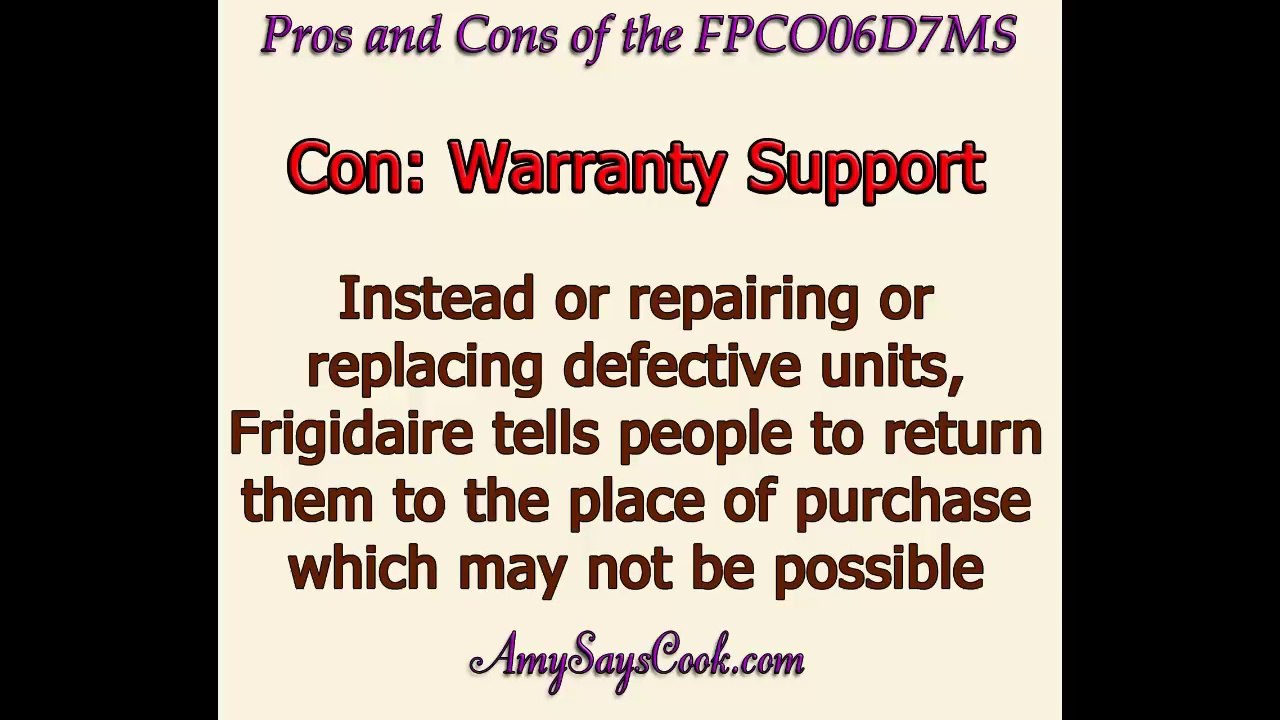 Pros and Cons of the Frigidaire FPCO06D7MS Toaster Oven