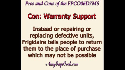 Pros and Cons of the Frigidaire FPCO06D7MS Toaster Oven