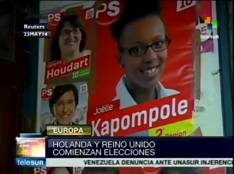 Inician elecciones europeas, avanzan en Holanda y Reino Unido
