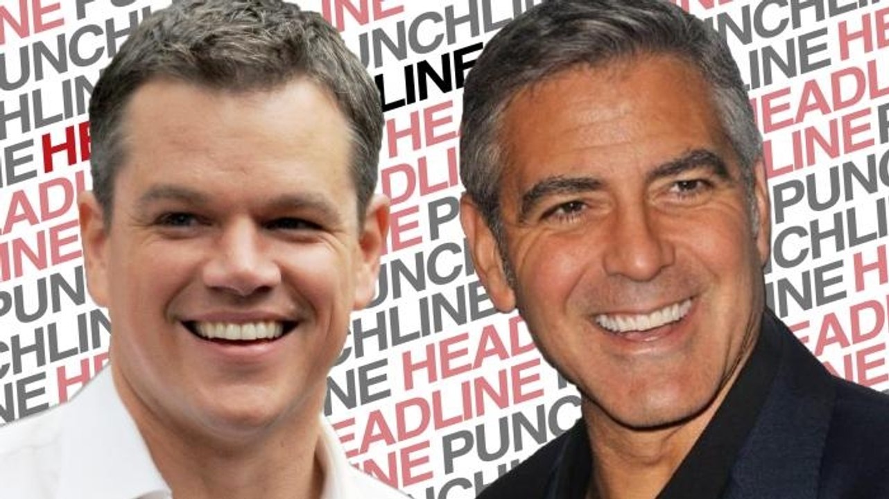 Matt Damon, not Brad Pitt, Will Be Clooney's Be...