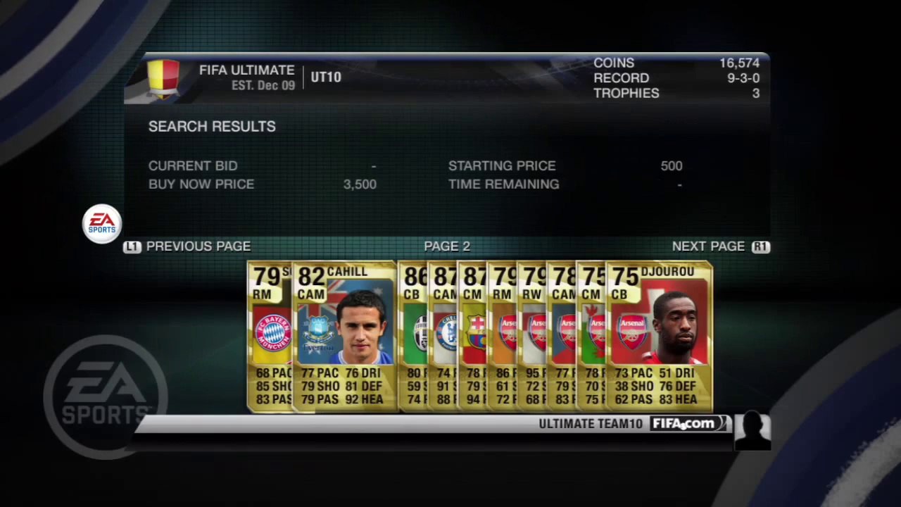 FIFA 10 Ultimate Team Trailer #2